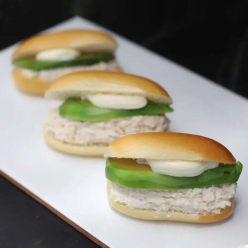 Tapaditos pasta pollo palta Vilapert